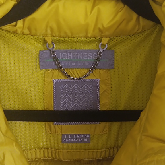 Geox Mustard Puffer Jacket - Picture 7 of 9